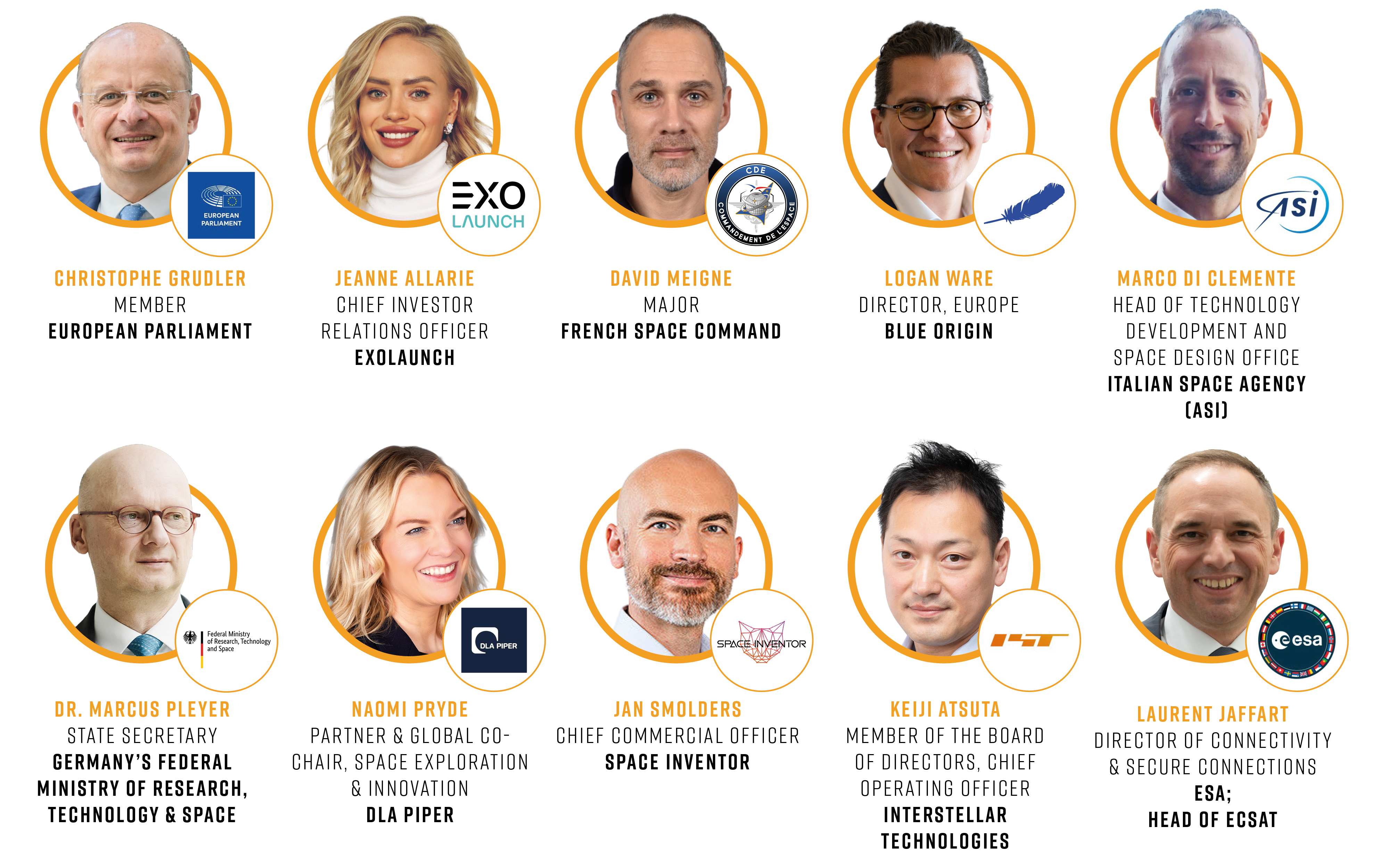 Space Tech Expo Europe Conference Speakers 