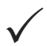 Tick icon
